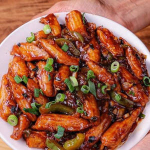 Baby Corn Manchuria (wet)