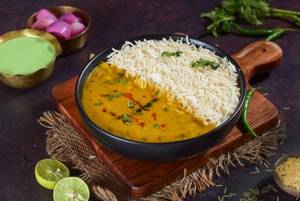 Dal Fry With Rice