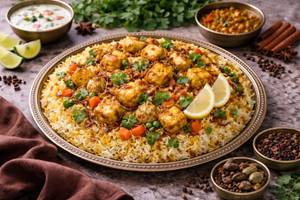 Classic Spicy Paneer Dum Biryani ( 1000 Ml)