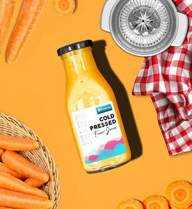 Carrot Cold Pressed Fruit Juice