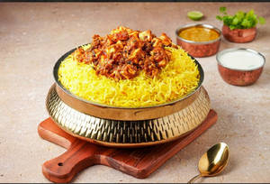Zafrani Kaju Paneer Biryani  [ Serves 2 ]