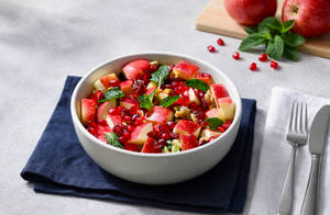 Apple Walnut Christmas Salad