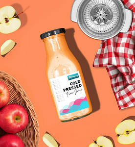 Apple Cold Pressed Fruit Juice
