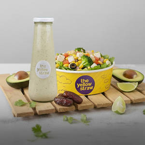 [31g Protein] Protein Power Paneer Salad + Avocado Dates Shake