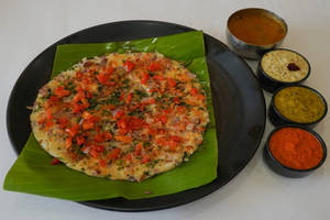 Onion Tomato Uttapam