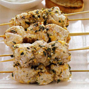 Fish Garlic Kebab