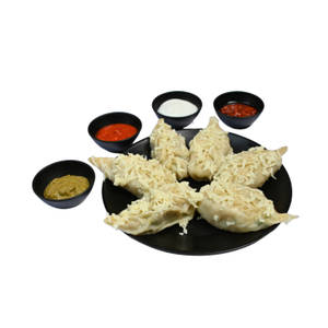Corn Cheese Steam Momo
