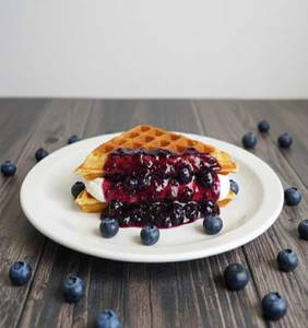 Boo Blueberry Waffle