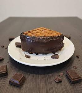 Belgian Dark Chocolate Waffle