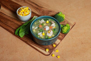 Prawn Four Island Soup
