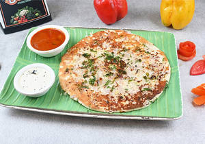 Onion Uttapam (in Olive Oil)
