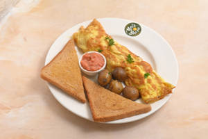 Peri Peri Chicken Omelette (2 Eggs)