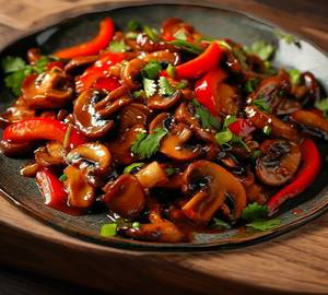 Mushroom manchurian