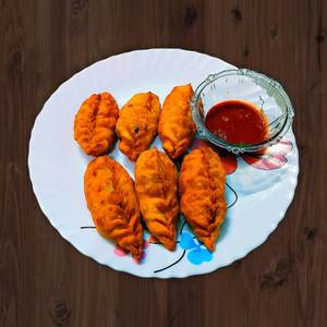 Fried chicken momo (6 piece)