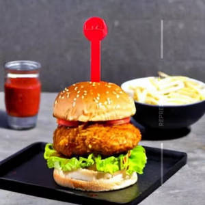 Spicy Sriracha Chicken Burger
