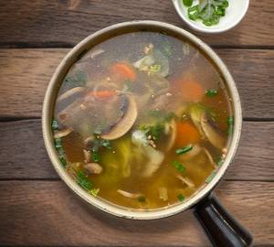 Veg  clear soup
