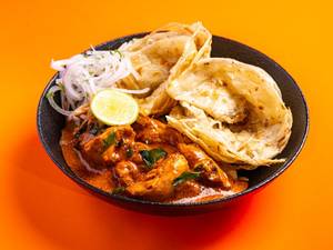 Chicken Gassi With Parotta (2 Pcs)