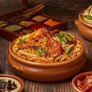 Gongura chicken biriyani