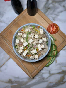 Paneer Hakka Noodles