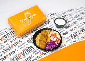 Crispy Falafel Rice Bowl