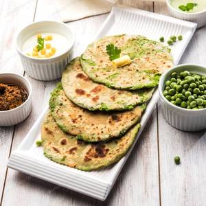 Mattar Paratha
