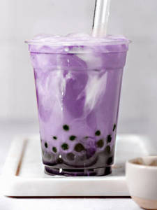 Taro Lava Boba Tea