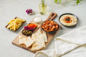 Chicken Hummus Platter