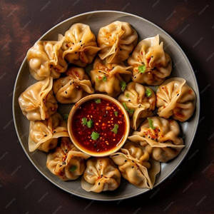 Peri Peri Paneer Momos [8 Pieces]