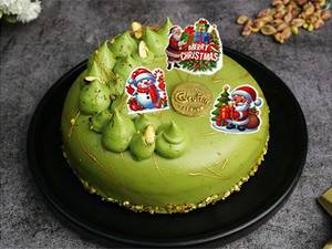 Christmas Special Dubai Kunafa Chocolate Cake