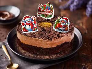 Christmas Special Belgian Chocolate Mousse Cake