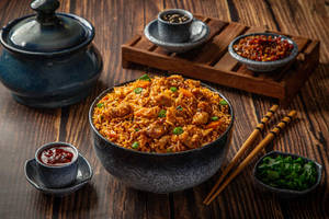 Chicken Schezwan Rice