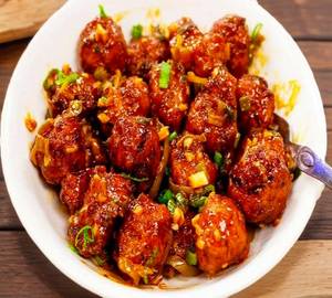 Veg manchurian dry