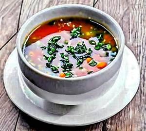 Veg Garlic Soup