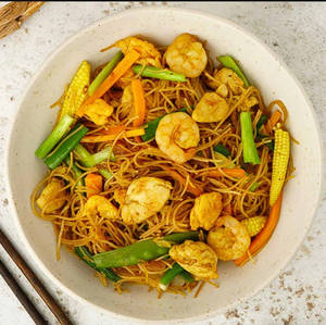 Veg Singapore Chowmein