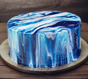Mirror Glaze Cake