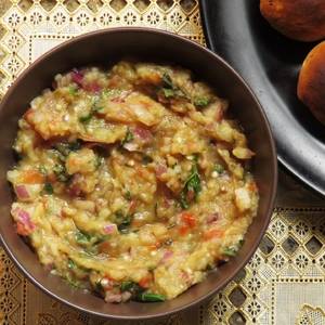 Baigan Aloo Tamatar Chokha