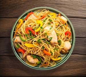 Chicken hong kong noodles