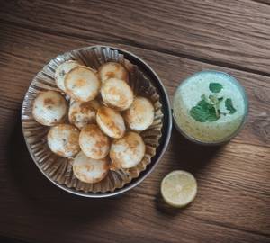 Paddu with chutney [12 pieces]