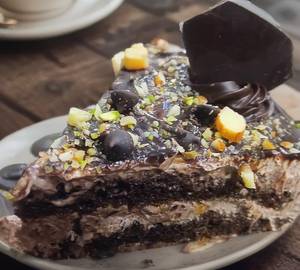 Black Forest Truffle Almond Pastry