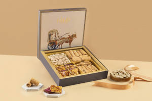 1/4 Assorted Gajjak Square -800g