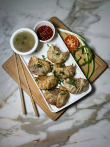 Chicken Fried Momo [6 Pcs]