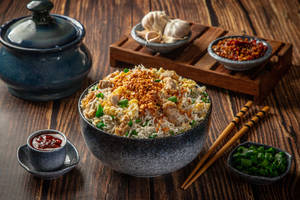 Chicken Burnt Garlic Rice