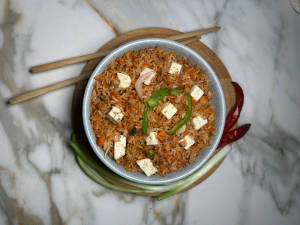 Schezwan Paneer Fried Rice