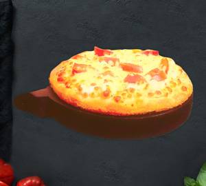 Tomato and onion pizza [7 inches]