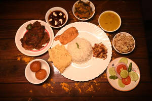 Katla kalia thali