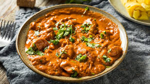 Chicken Bharta (red Gravy)