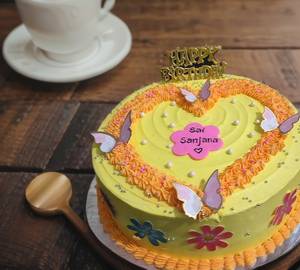 Pineapple Butter Cream Cake