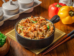 Veg Mushroom Rice