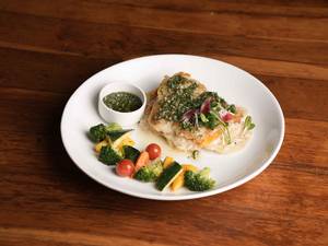South American Style Grilled Fish Chimichurri