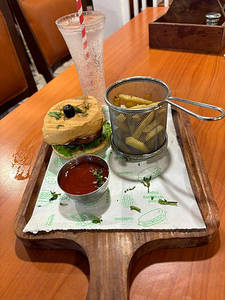 Burger & Fries Combo ₹249